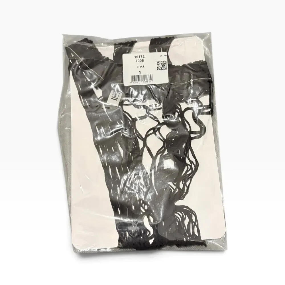 Wolford Kaylee Fishnet Tights Black Size S NWT Sealed Package Style 19172-7005